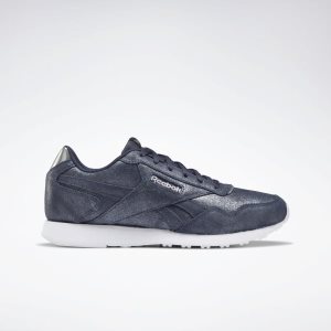 Reebok Royal Glide LX Turnschuhe Damen - Navy/Weiß/Silber - DE 169-TJF